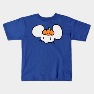 Pumpkin Mouse Face Kids T-Shirt